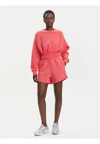 Adidas - adidas Bluza ALL SZN Soft Lux KD9772 Koralowy Loose Fit. Kolor: pomarańczowy. Materiał: syntetyk #4
