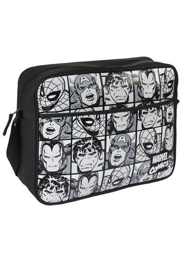 Adleys - Torba Marvel Avengers Młodzieżowa Szkolna A4. Wzór: motyw z bajki. Styl: młodzieżowy