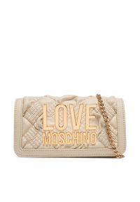 Love Moschino - LOVE MOSCHINO Torebka JC5603PP1PL1011A Kremowy. Kolor: kremowy. Materiał: skórzane #1