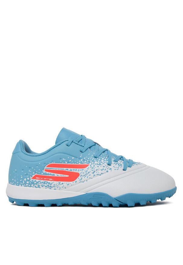 skechers - Buty do piłki nożnej Skechers. Kolor: biały