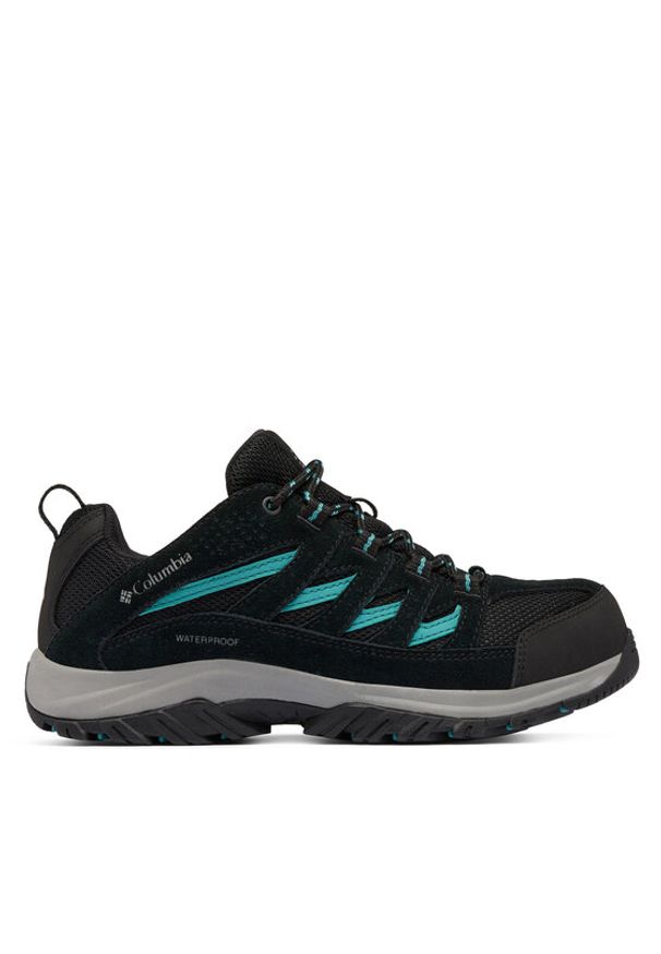 columbia - Columbia Trekkingi Crestwood Waterproof 2099881 Czarny. Kolor: czarny. Materiał: materiał