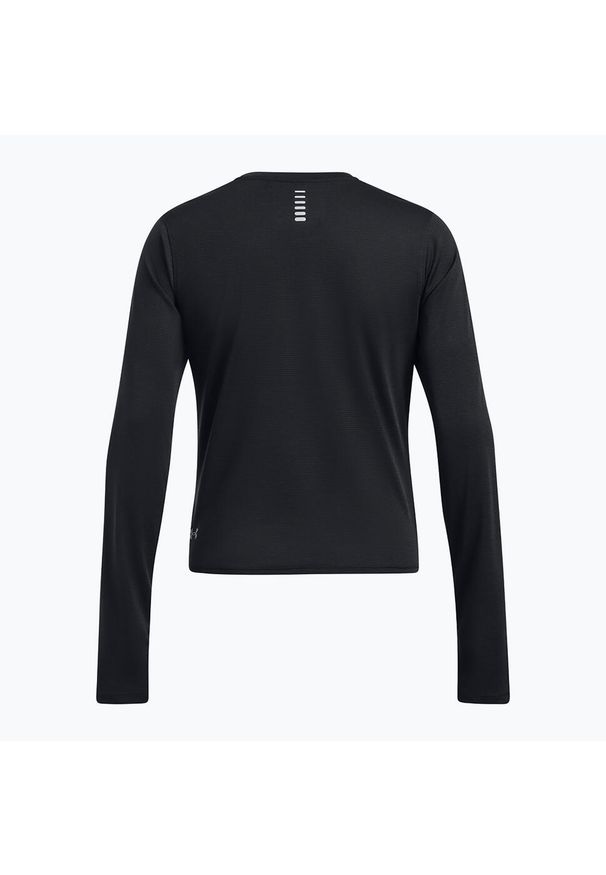 Longsleeve do biegania damski Under Armour Launch. Kolor: czarny. Długość rękawa: długi rękaw. Sport: bieganie