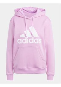 Adidas - adidas Bluza Essentials Big Logo Regular IM0260 Różowy Regular Fit. Kolor: różowy. Materiał: bawełna #5