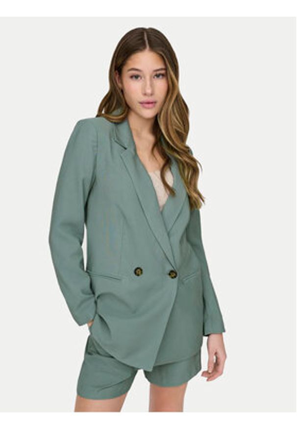 JDY Marynarka Solde 15286596 Zielony Regular Fit. Kolor: zielony. Materiał: wiskoza