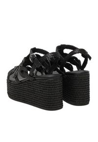 Badura Sandały EO-AMANI-LT0228-26-806 Czarny. Kolor: czarny. Materiał: skóra #2