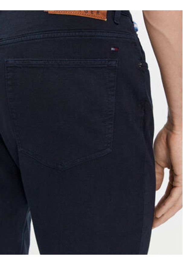 TOMMY HILFIGER - Tommy Hilfiger Jeansy Denton MW0MW33908 Granatowy Straight Leg. Kolor: niebieski