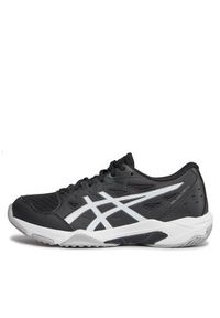 Asics Buty halowe Gel-Rocket 11 1071A091 Czarny. Kolor: czarny. Materiał: materiał