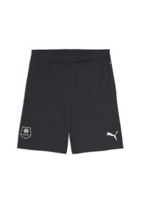 Puma - Męskie szorty Stade Rennais F.C. 24/25 PUMA Flat Dark Gray White Black. Kolor: biały, wielokolorowy, czarny, szary. Sport: piłka nożna