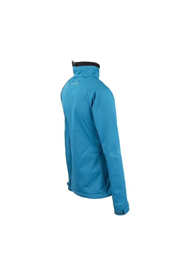 Bergson - Kurtka softshell damska Context ss 1. Kolor: niebieski. Materiał: softshell. Sport: turystyka piesza