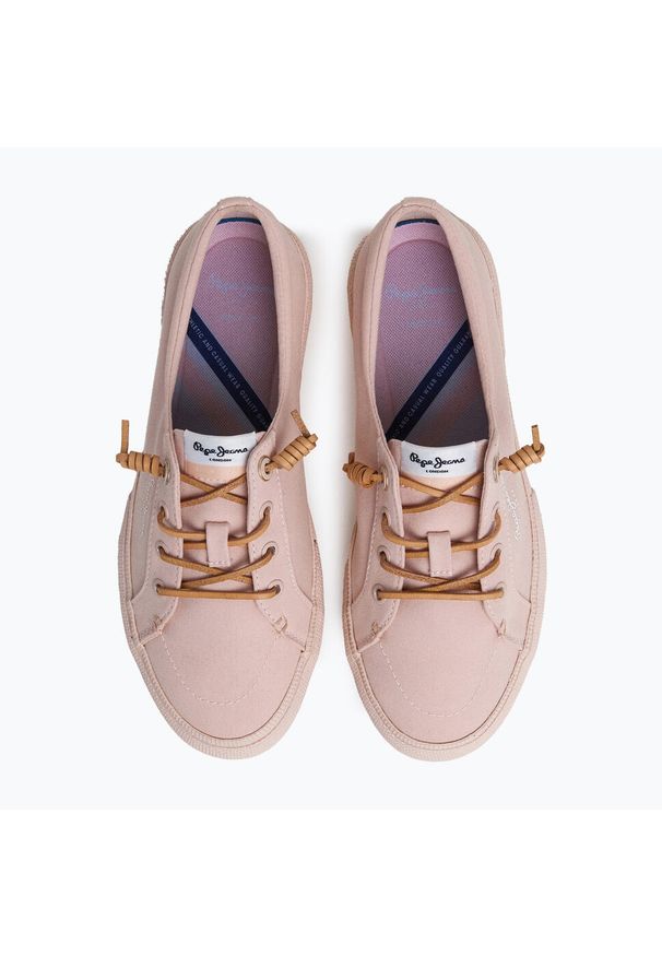 Buty damskie Pepe Jeans Kenton Block soft. Kolor: różowy