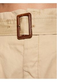 Polo Ralph Lauren Spodnie materiałowe 211752936006 Beżowy Regular Fit. Kolor: beżowy. Materiał: materiał, bawełna