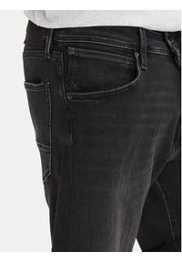 Jack & Jones - Jack&Jones Szorty jeansowe Rick 12269608 Czarny Regular Fit. Kolor: czarny. Materiał: bawełna