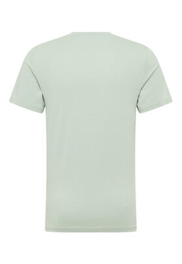 Mustang T-Shirt Austin 1016492 Zielony Regular Fit. Kolor: zielony. Materiał: bawełna
