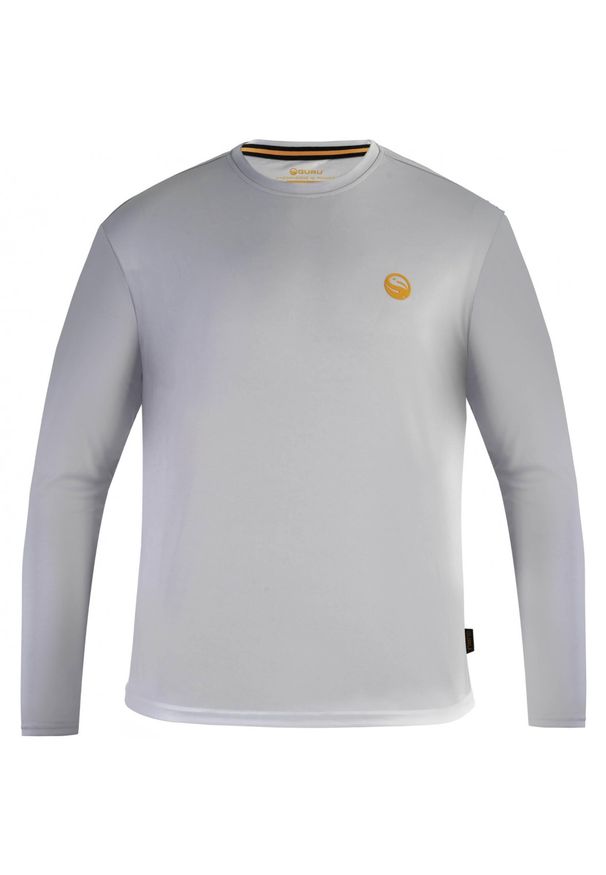 GURU - Koszulka Wędkarska Przeciwsłoneczna Guru Cool Shirt Upf 50+. Kolor: szary. Długość rękawa: długi rękaw