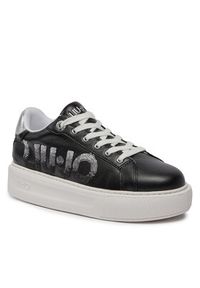Liu Jo Sneakersy Kylie 22 BA4071 PX479 Czarny. Kolor: czarny. Materiał: skóra #6
