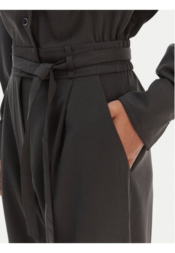 BOSS Kombinezon C_Darima 50552355 Szary Regular Fit. Kolor: szary. Materiał: wiskoza