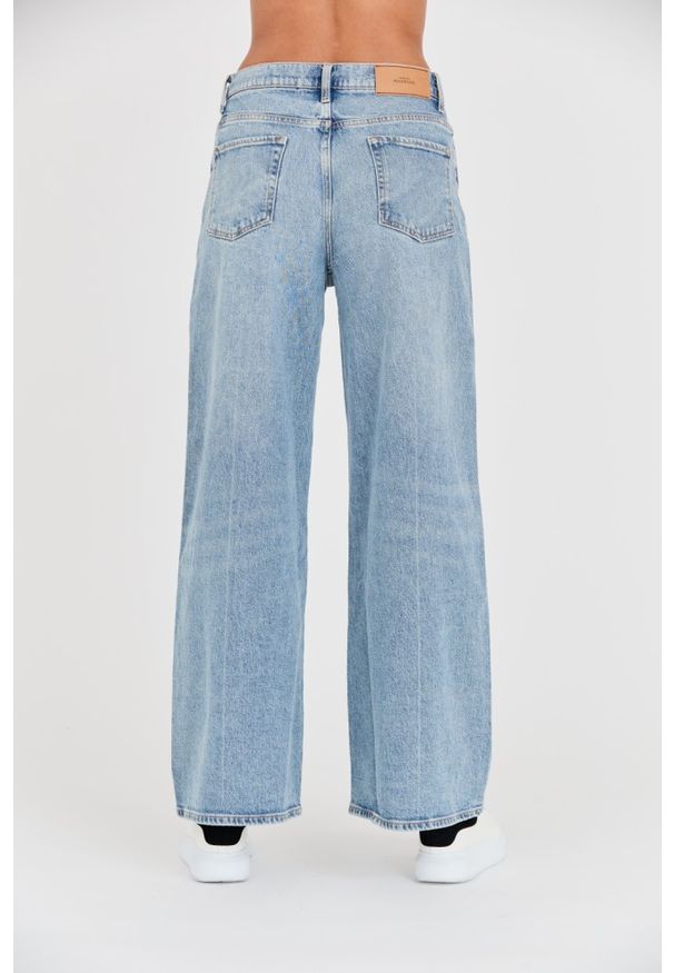 7 FOR ALL MANKIND Niebieskie jeansy Zoey. Kolor: niebieski
