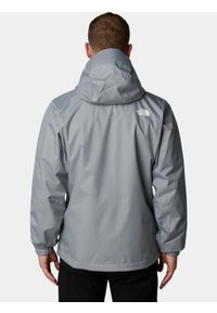 Płaszcz przeciwdeszczowy męski The North Face M Quest. Kolor: szary. Sport: turystyka piesza