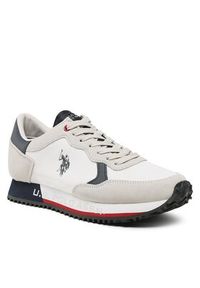 U.S. Polo Assn. Sneakersy Cleef CLEEF001A Biały. Kolor: biały