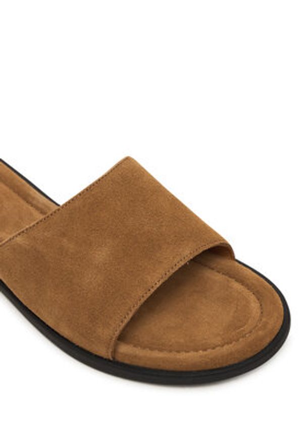 Vagabond Shoemakers Klapki Zaida 6109-340-08 Brązowy. Kolor: brązowy. Materiał: skóra, zamsz