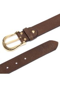 Mustang - MUSTANG PASEK SKÓRZANY SOPO-MUS123 690 35mm Ledergürtel. Materiał: skóra. Wzór: paski. Styl: klasyczny #6