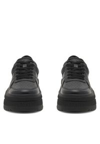 DeeZee Sneakersy WS100004-03 Czarny. Kolor: czarny. Materiał: skóra #4