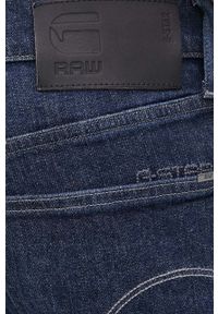 G-Star RAW - G-Star Raw jeansy 3301 męskie. Okazja: na spotkanie biznesowe. Kolor: niebieski. Styl: biznesowy