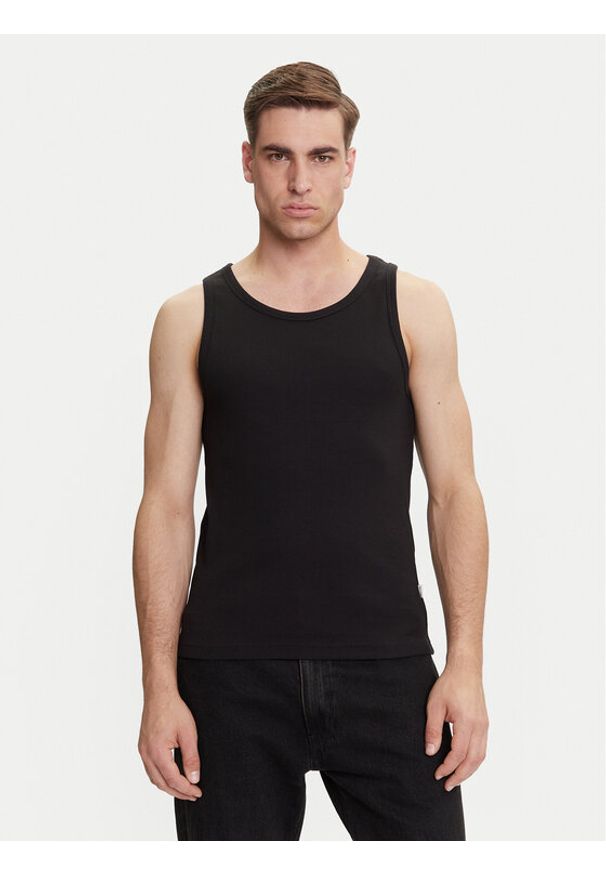 Only & Sons Tank top Tanner 22030217 Czarny Regular Fit. Kolor: czarny. Materiał: bawełna