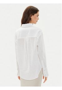 Gina Tricot Koszula 22624 Biały Loose Fit. Kolor: biały. Materiał: bawełna #5