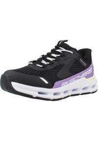 skechers - Kapcie SKECHERS SLIP-INS GLIDESTEP VISTA LANE Czarny. Kolor: czarny. Materiał: syntetyk, tkanina. Styl: sportowy. Model: Skechers Sport. Sport: turystyka piesza