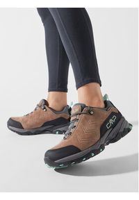 CMP Trekkingi Scarpa Donna Melnick 2.0 Low Waterproof 3Q18596 Beżowy. Kolor: beżowy. Materiał: zamsz, skóra #3