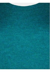 Zizzi Sweter CA61192A Niebieski Regular Fit. Kolor: niebieski. Materiał: syntetyk #3