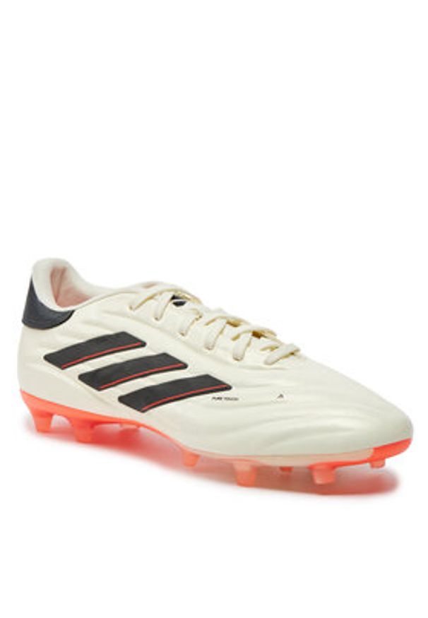 Adidas - adidas Buty do piłki nożnej Copa Pure II Pro Firm Ground Boots IE4979 Beżowy. Kolor: beżowy. Materiał: materiał
