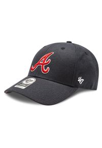 47 Brand Czapka z daszkiem MLB Atlanta Braves '47 MVP B-MVP01WBVRP-NY Granatowy. Kolor: niebieski. Materiał: materiał