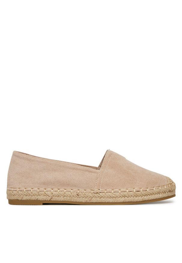 Jenny - JENNY Espadryle WSS990-249 Beżowy. Kolor: beżowy. Materiał: materiał