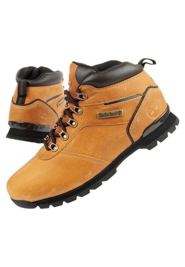 Buty trekkingowe Timberland Splitrock 2 TB0A11VU brązowe. Okazja: na co dzień, na spacer. Kolor: brązowy. Materiał: skóra, tkanina. Szerokość cholewki: normalna. Sezon: zima. Sport: bieganie, wspinaczka, turystyka piesza