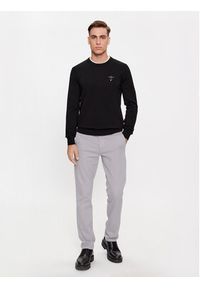 Aeronautica Militare Sweter 232MA1388L415 Czarny Regular Fit. Kolor: czarny. Materiał: wełna