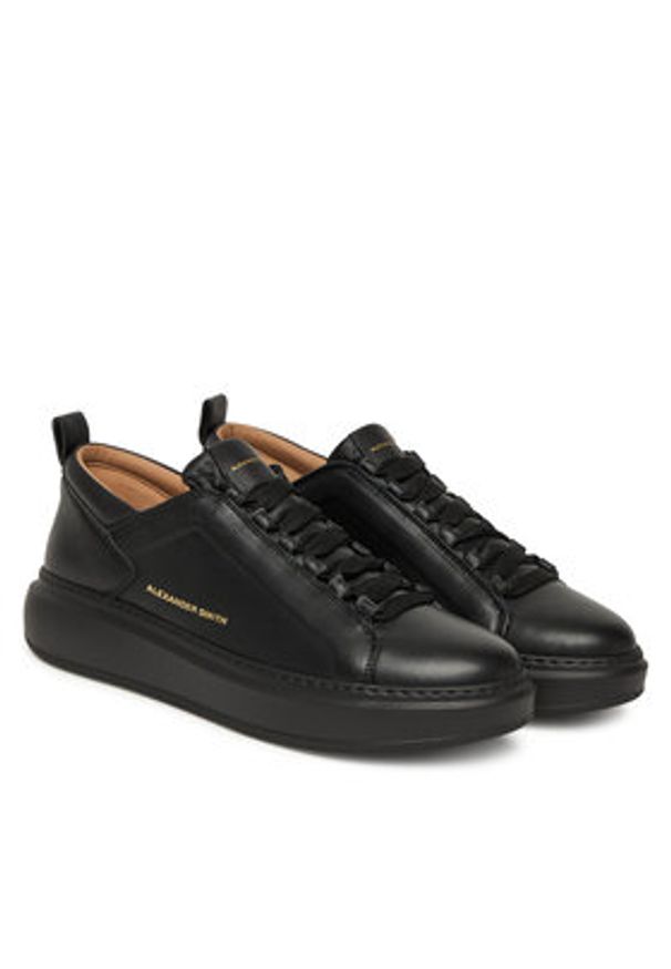 Alexander Smith Sneakersy Wembley ASBCWYM 2266 Czarny. Kolor: czarny. Materiał: skóra