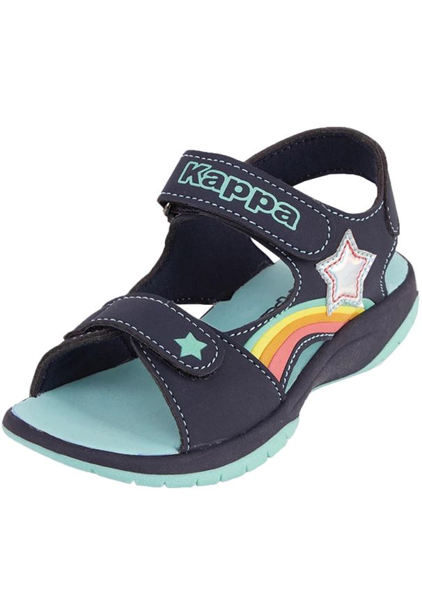 Sandały dla dzieci Kappa Pelangi G. Kolor: zielony, wielokolorowy, niebieski