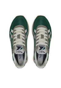 Pepe Jeans Sneakersy Brit Young B PBS40003 Zielony. Kolor: zielony. Materiał: skóra #6