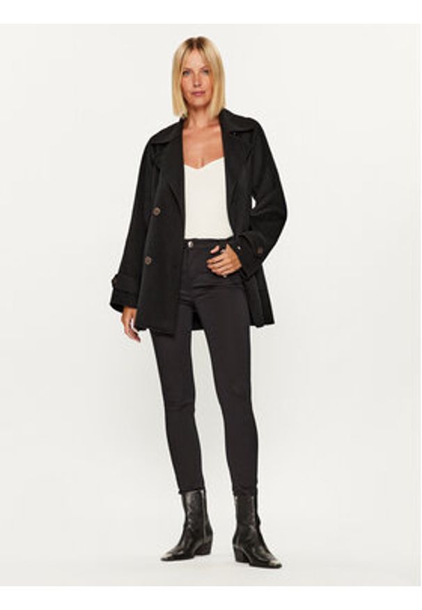 Morgan Jeansy 232-PAME Czarny Slim Fit. Kolor: czarny