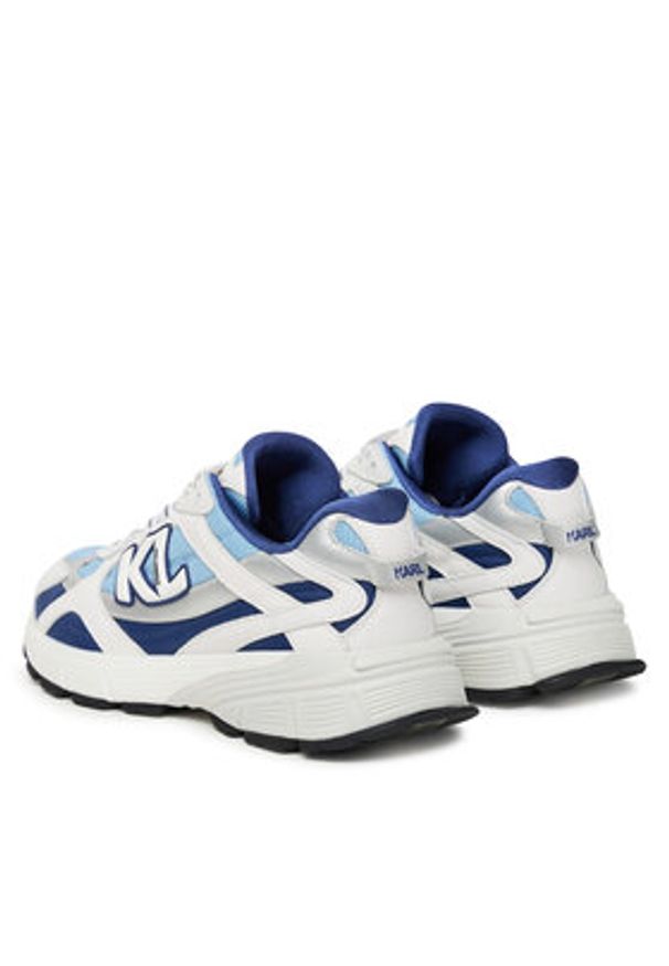 Karl Lagerfeld - KARL LAGERFELD Sneakersy Orion KL55521A Biały. Kolor: biały. Materiał: skóra