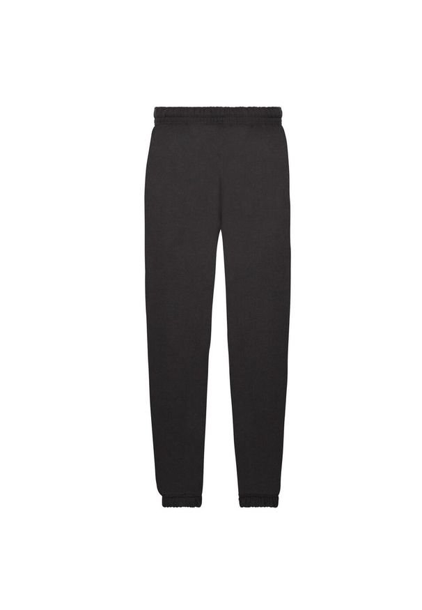 FRUIT OF THE LOOM - Klasyczne Spodnie Do Biegania Z Elastycznymi Mankietami Dla Dzieci I Niemowląt. Kolor: czarny. Sezon: lato. Sport: turystyka piesza