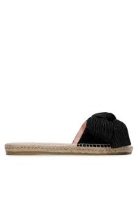 Manebi Espadryle Sandals With Bow G 0.1 J0 Czarny. Kolor: czarny. Materiał: materiał