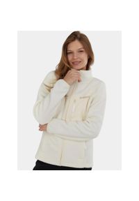 FUNDANGO - Sweter Damski Fundango Shiloh. Kolor: biały. Materiał: polar. Sport: turystyka piesza #1