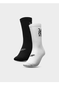 4f - Skarpetki casual za kostkę (2-pack) męskie 4F x RL9. Kolor: wielokolorowy. Materiał: materiał, bawełna #1