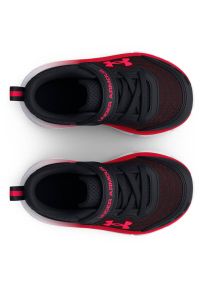 Buty Under Armour BINF Assert 10, Dzieci. Kolor: czarny. Materiał: materiał. Sport: turystyka piesza