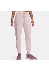 Spodnie damskie Under Armour Rival Fleece. Kolor: różowy. Sport: fitness #1