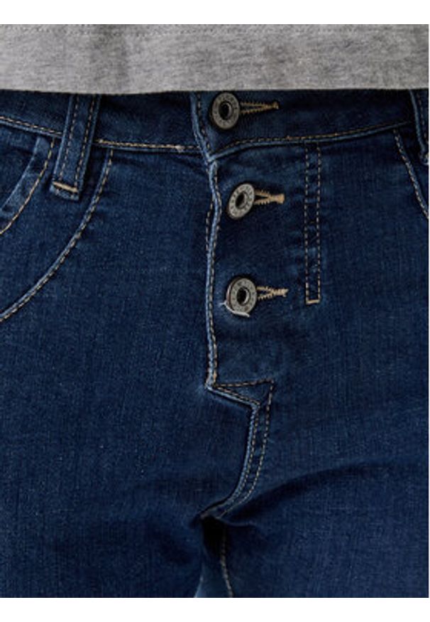 Please Jeansy P78ABQ2C91 Granatowy Regular Fit. Kolor: niebieski
