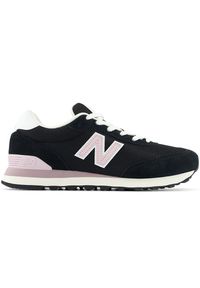 Buty damskie New Balance WL515CBR – czarne. Okazja: na co dzień. Kolor: czarny. Materiał: zamsz, skóra, materiał, syntetyk, guma. Szerokość cholewki: normalna. Wzór: nadruk, motyw zwierzęcy #1